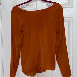 The Limited Orange dress shirt size xs